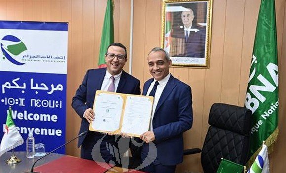 لتسهيل الدفع الإلكتروني..توقيع إتفاقية شراكة بين اتصالات الجزائر والبنك الوطني الجزائري
