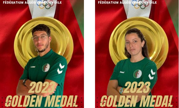 شراع/البطولة الإفريقية-2023: لقب قاري وتذكرة أولمبية للجزائريين بودرومة وبريشي