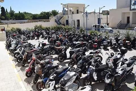 أمن ولاية جيجل يحجز 123 دراجة نارية ويحرر 26 جنحة مرورية