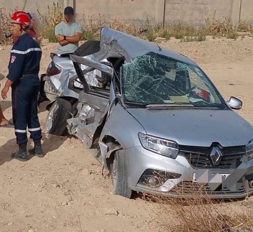 وفاة 3 أشخاص في اصطدام بين سيارة وجرافة بجيجل