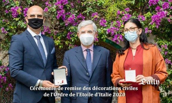   تكريم جزائريين بوسام 