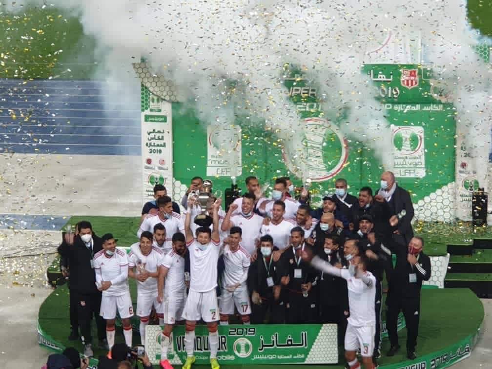 شباب بلوزداد بطلا للكأس الممتازة و يحقق الثنائية في موسم إستثنائي