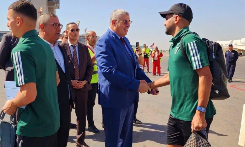 المنتخب الوطني يحط الرحال بوهران تحسباً لمواجهة الصومال