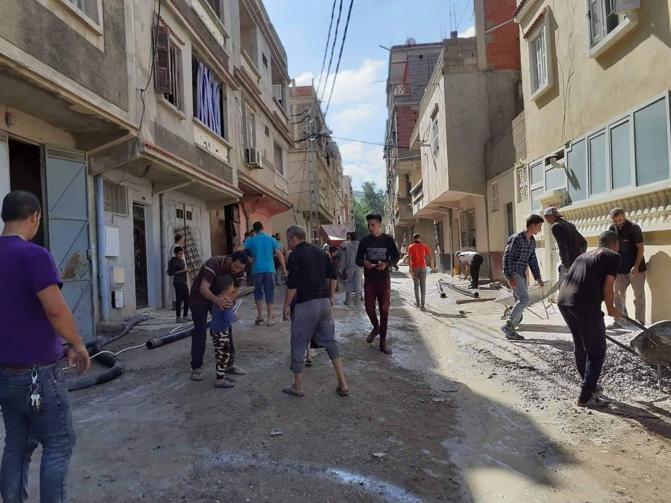 قاموا بتهيئة الحي على حسابهم : سكان حي بوذراع صالح  بقسنطينة يصنعون الحدث