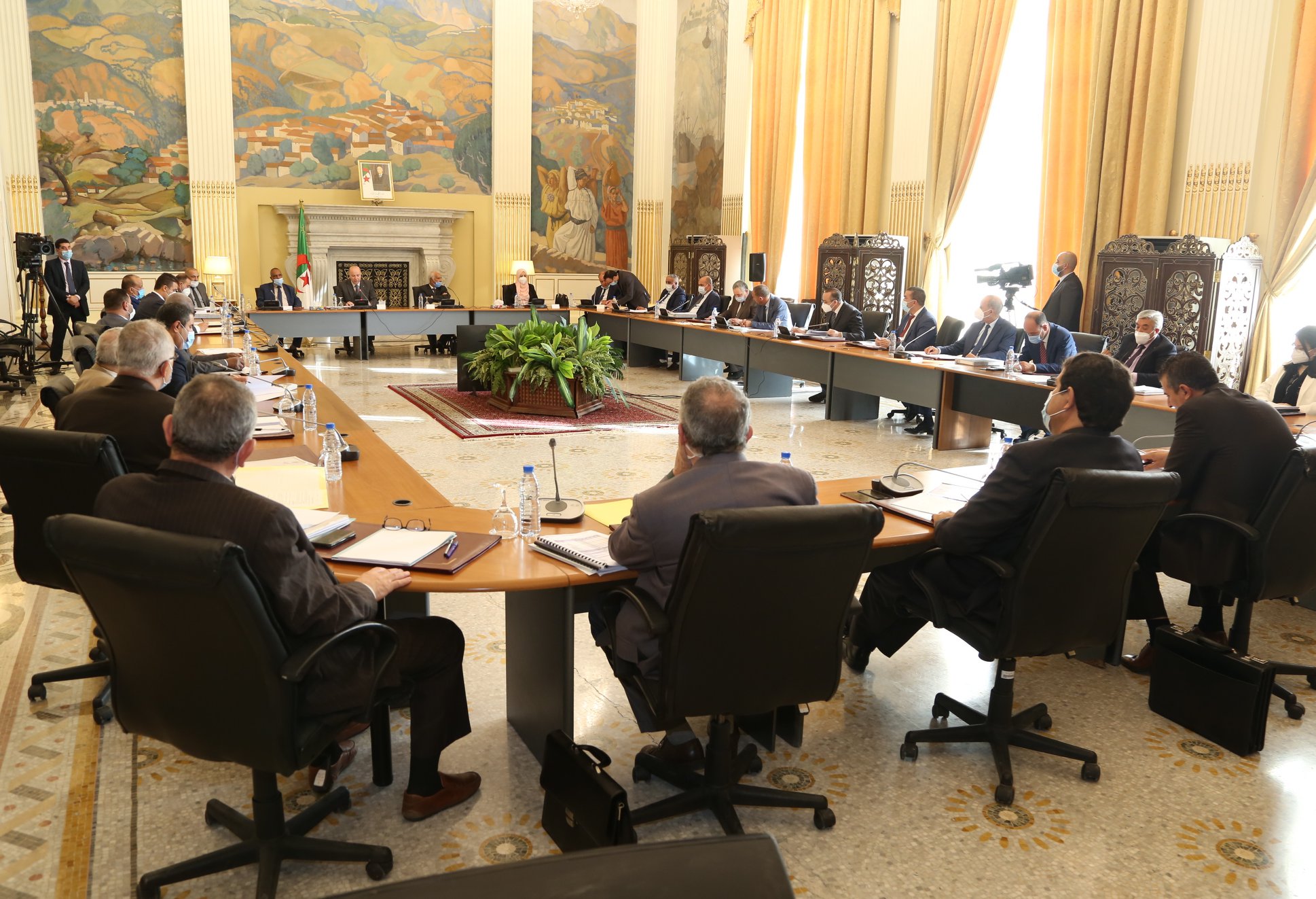 مجلس الأمة:جلسة علنية غدا الاثنين مخصصة لعرض و مناقشة قانون المالية ل 2021