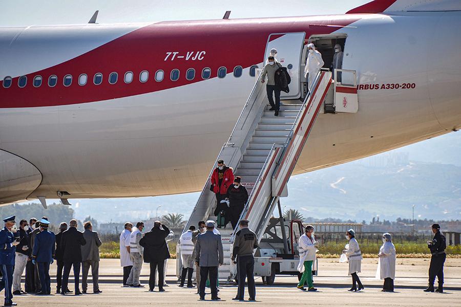 الــجويـة الـجزائـرية تــستأنف  اليوم عملية إجلاء الرعـايا من الخـارج