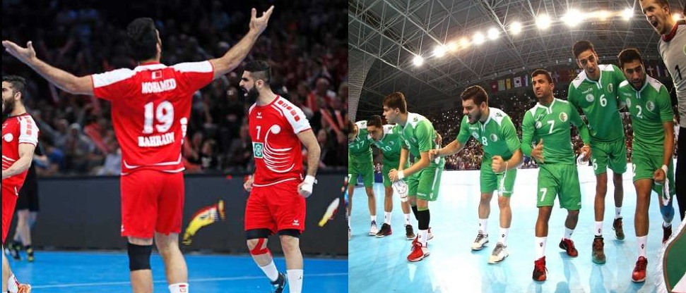 البحرين تواجه الجزائر لتحضيرمونديال كرة اليد