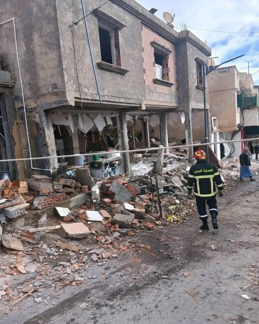 إصابة 08 أشخاص في حادث انفجار غاز ببرج بوعريريج