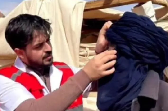 الهلال الأحمر الجزائري ينظم قافلة طبية تضامنية بتامنغست