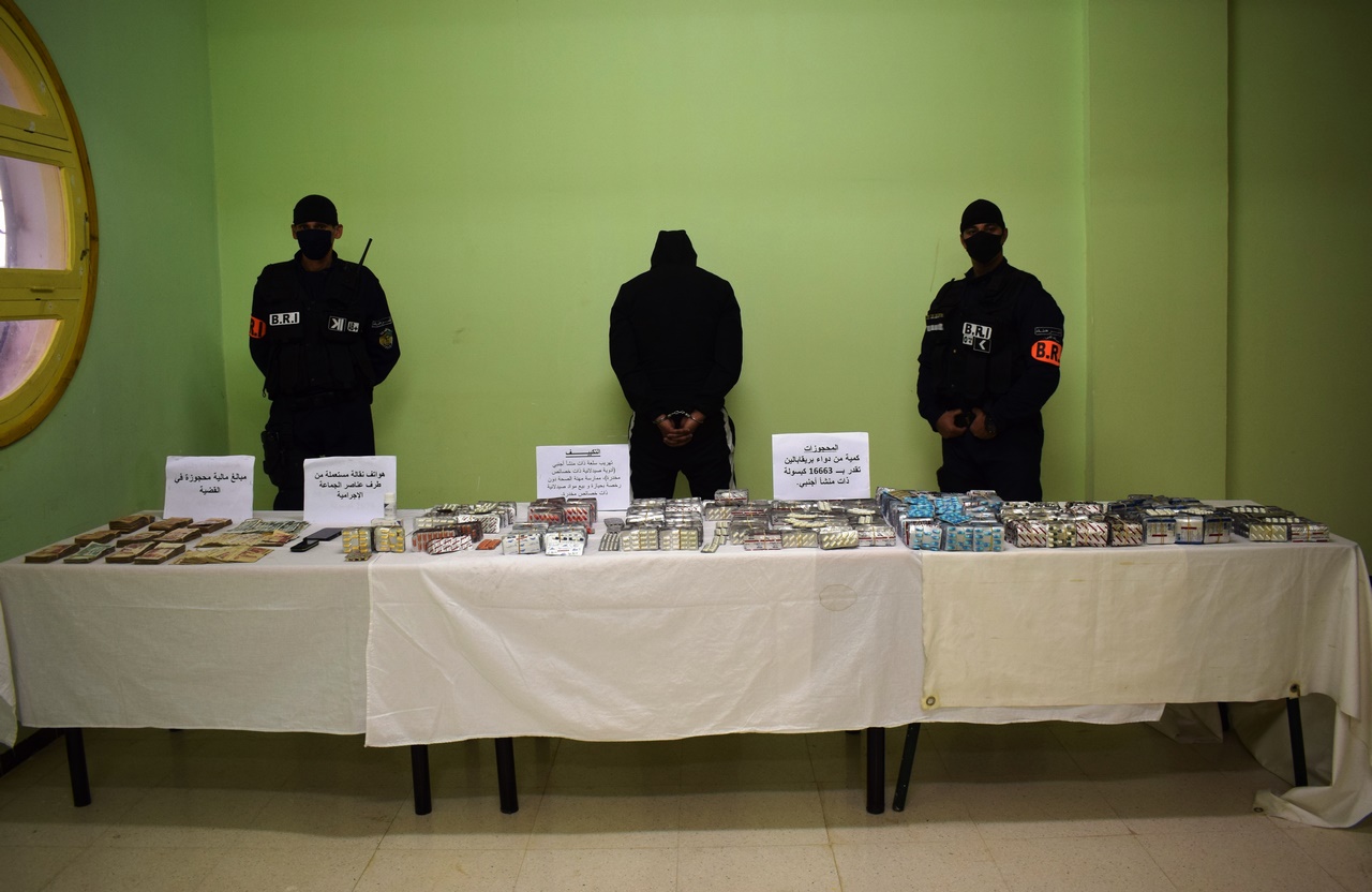 حجز قرابة 17 ألف كبسولة من المهلوسات بقسنطينة