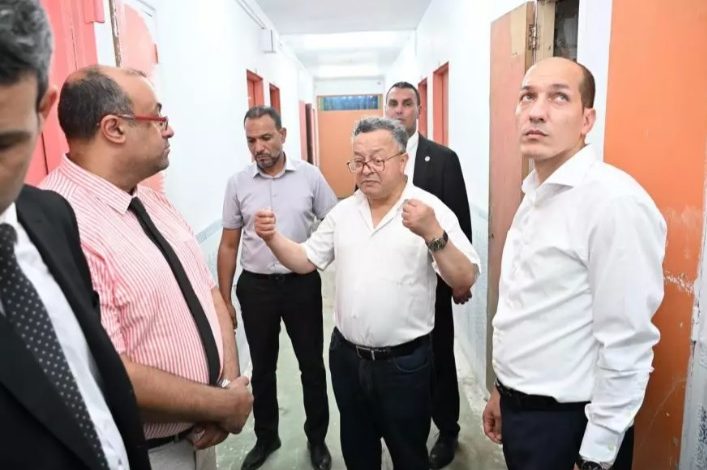 بداري يقوم بزيارة ميدانية لتفقد جاهزية عدد من الإقامات الجامعية بالعاصمة