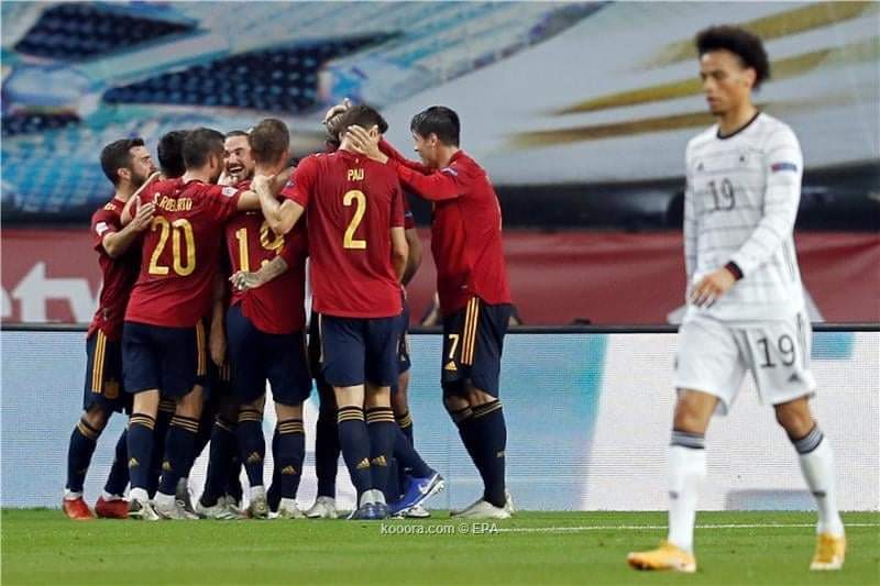 رياضة : دولي (دوري الأمم الأوروبية) المتادور الإسباني يدهس الماكنات الألمانية  بسداسية